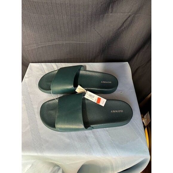 Old Navy Other - Old Navy Blue Navy Plastic Flip Flops Brand New With Tags Size 12/13m